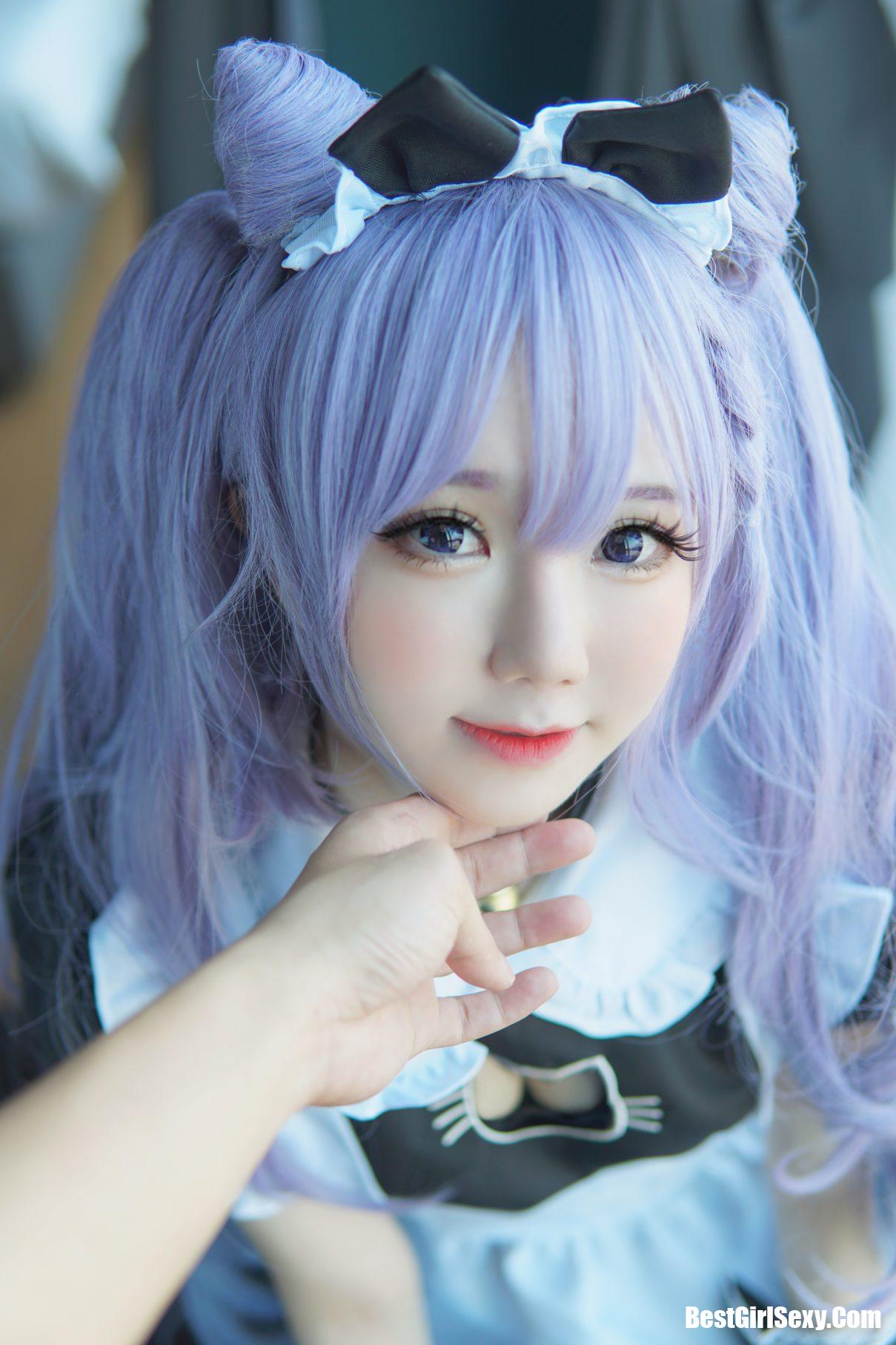 Coser@Sally Dorasnow Vol.004 Keqing Maid 9