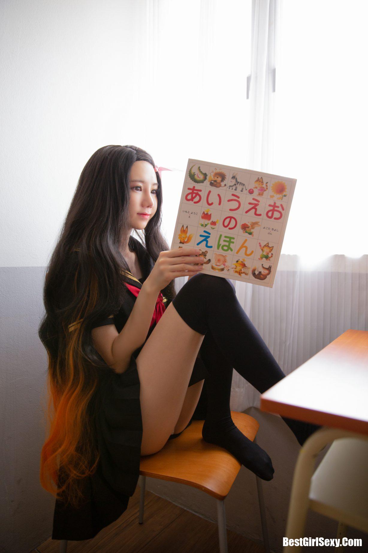 Coser@Sally Dorasnow Vol.003 Nezuko School 11