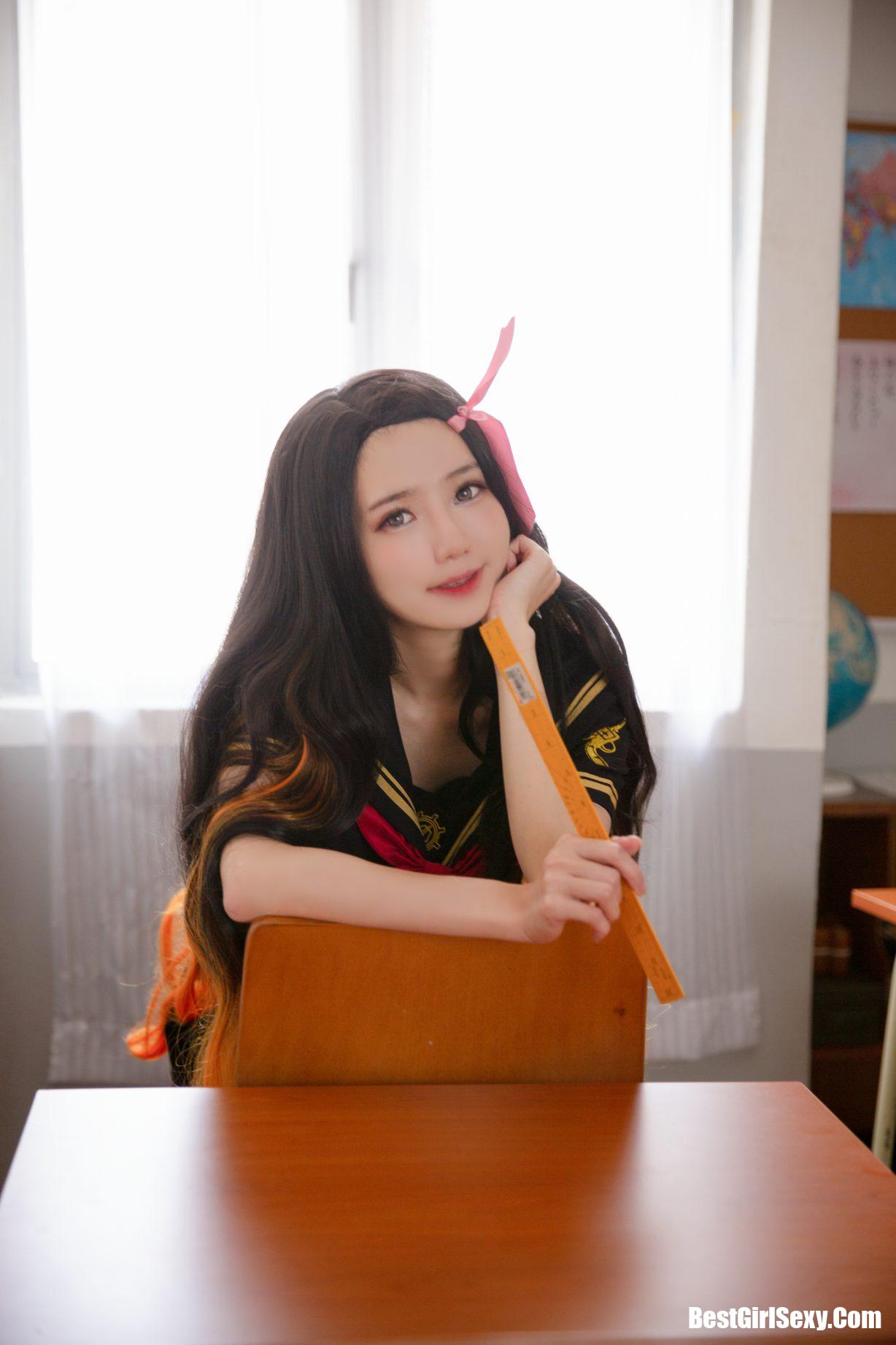 Coser@Sally Dorasnow Vol.003 Nezuko School 14