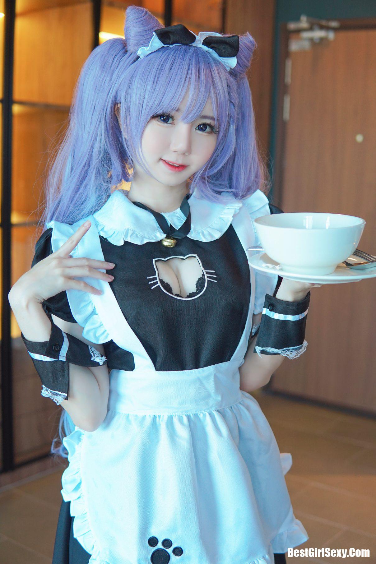 Coser@Sally Dorasnow Vol.004 Keqing Maid 25