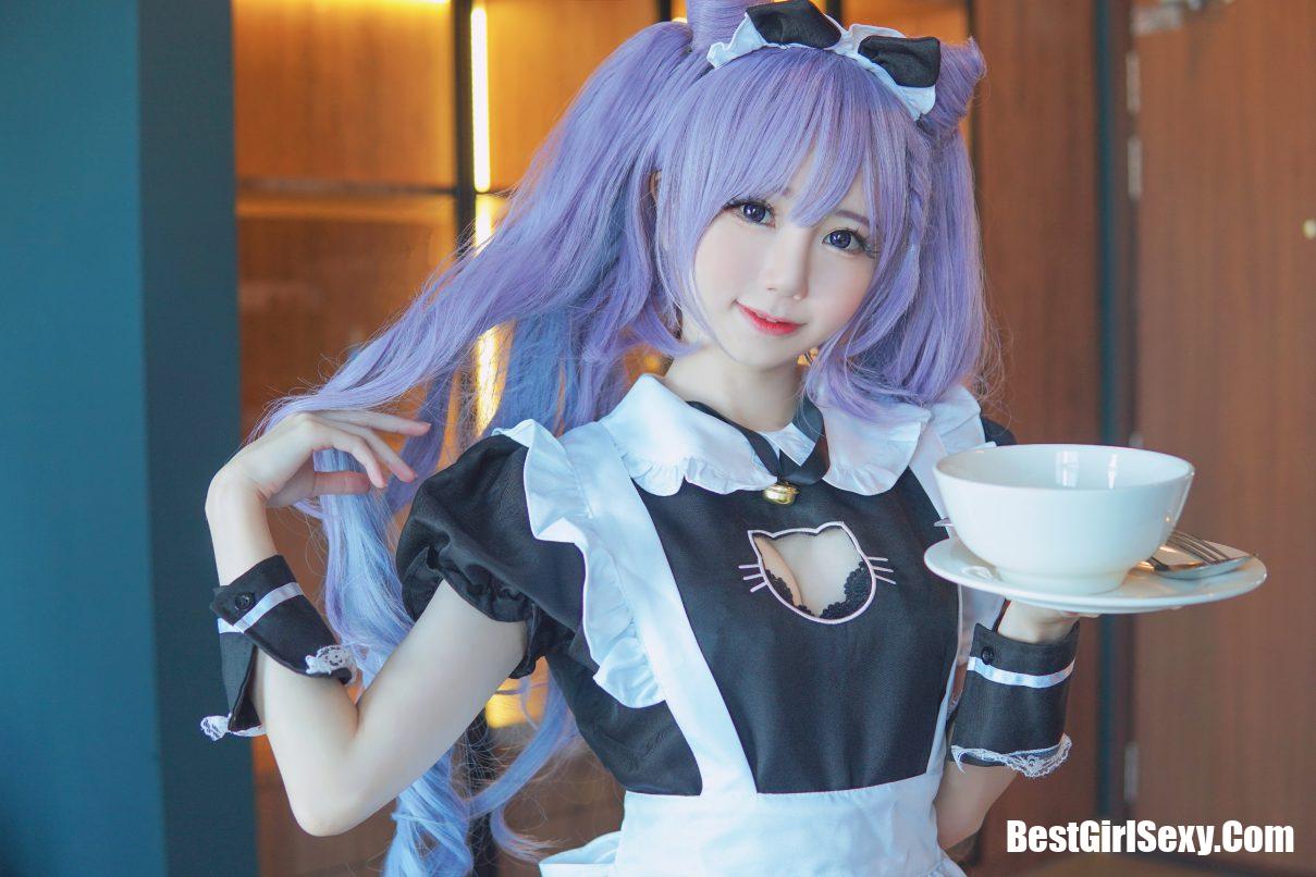 Coser@Sally Dorasnow Vol.004 Keqing Maid 26