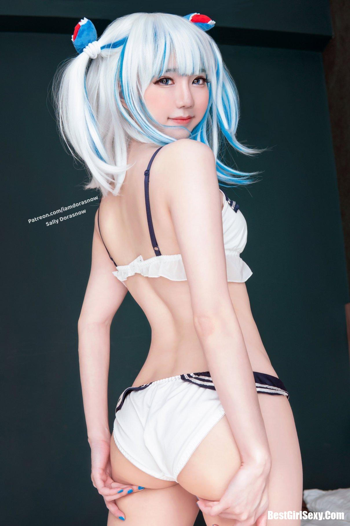 Coser@Sally Dorasnow Vol.011 Gura Bikini 8